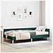 Struttura Letto Angolare con Materasso 2 pcs Verde Tessuto - Foto miniatura 2