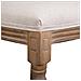Sgabello In Legno Imbottito Panna 48x42x76/121h - Foto miniatura 8