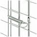 Gabbia per Conigli Argento 400 x 100 x 210 cm Acciaio zincato - Foto miniatura 8