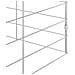 Gabbia per Conigli Argento 400 x 100 x 210 cm Acciaio zincato - Foto miniatura 9