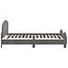 Struttura letto bambini con testata Grigio Scuro 90 x 200 cm - Foto miniatura 6