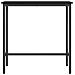 tavolo Rovere Nero 100 x 40 x 100,5 cm - Foto miniatura 5