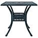 Set di Tavolo da Giardino 3 pcs Verde Alluminio pressofuso - Foto miniatura 8