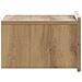 Mobiletto da notte a muro con cassetto 2 pcs Rovere Artigianale - Foto miniatura 6