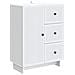 Credenza Bianco 66 x 34,5 x 90 cm Legno ingegnerizzato - Foto miniatura 1