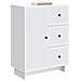 Credenza Bianco 66 x 34,5 x 90 cm Legno ingegnerizzato - Foto miniatura 3