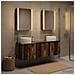 Set di Armadi da Bagno 5 pcs Legno antico Legno ingegnerizzato - Foto miniatura 4