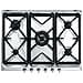 SRV576GH5 Piano Cottura a Gas 5 Fuochi Gas Colore Inox - Foto miniatura 1