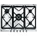 SRV576GH5 Piano Cottura a Gas 5 Fuochi Gas Colore Inox - Foto miniatura 7
