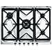 SRV576GH5 Piano Cottura a Gas 5 Fuochi Gas Colore Inox - Foto miniatura 4