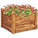 Fioriera Da Giardino 60x60x44 Cm In Legno Massello D'acacia - Foto miniatura 1