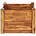 Fioriera Da Giardino 60x60x44 Cm In Legno Massello D'acacia - Foto miniatura 3