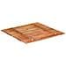Piano Tavolo in Legno Massello di Acacia 15-16 mm 80x80 cm - Foto miniatura 4