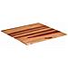 Piano Tavolo in Legno Massello di Acacia 15-16 mm 80x80 cm - Foto miniatura 6