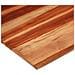 Piano Tavolo in Legno Massello di Acacia 15-16 mm 80x80 cm - Foto miniatura 7
