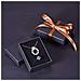 12 Pz Collana Del Regalo Anello Visualizzare Scatola Nera Di Cartone Gioielli Scatole 9x7x3cm - Foto miniatura 3