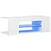 Mobile Porta TV con Luci LED Bianco 90x39x30 cm - Foto miniatura 6