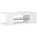 Mobile Porta TV con Luci LED Bianco 90x39x30 cm - Foto miniatura 1