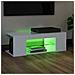 Mobile Porta TV con Luci LED Bianco 90x39x30 cm - Foto miniatura 10
