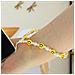 Bracciale Da Telefono Con Perle, Stella E Smiley Gialli Collezione Smile - Foto miniatura 2