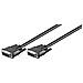 0.5m Dual Link DVI-D Cable 0.5m DVI-D DVI-D Nero cavo DVI - Foto miniatura 2