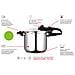 Duo 6 Pentola A Pressione 6 L, Induzione, Acciaio Inox. 18/10, 2 Livelli Di Pressione Argento - Foto miniatura 2
