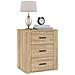 Comodino Rovere Sonoma 50x36x60 Cm In Legno Multistrato - Foto miniatura 6