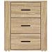 Comodino Rovere Sonoma 50x36x60 Cm In Legno Multistrato - Foto miniatura 8