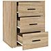 Comodino Rovere Sonoma 50x36x60 Cm In Legno Multistrato - Foto miniatura 9