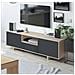 Mobile Porta Tv Visalia, Credenza Per Televisione Da Soggiorno, Supporto Tv A 3 Ante, Credenza Bassa, 150x41h46 Cm, Rovere - Foto miniatura 1