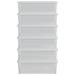 Contenitori In Plastica 6 Pz 25 L Impilabili - Foto miniatura 2