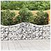 Cesti Gabbioni Ad Arco 12 Pz 200x30x80/100 Cm Ferro Zincato - Foto miniatura 1