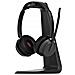 Impact 1061 Auricolare Wireless A Padiglione Ufficio Bluetooth Base Di Ricarica Nero - Foto miniatura 5