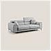Fusion Divano con sedute allungabili in tessuto smacchiabile T05 215 cm grigio - Foto miniatura 1