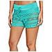 Costume Da Bagno Per Donna Pethuel Pantaloncini Da Mare Yy-0512-28 Verde - Foto miniatura 1