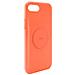 Cover Per Iphone 6/7/8/se (2022) Serie Icon Silicone Piastra Metallica, Arancione - Foto miniatura 1