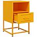 Comodini 2 Pz Giallo Senape 36x39x60,5 Cm In Acciaio - Foto miniatura 9