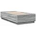 Giroletto Luci Led Grigio Sonoma 75x190 Cm In Legno Multistrato - Foto miniatura 3
