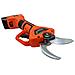 Forbici Potatura Elettriche Cesoia Cordless 2 Batterie 16.8v In Valigetta Pro Katana Brixo - Foto miniatura 3