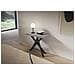 Consolle Allungabile 90x40/300 Cm Saki Premium Cemento Gambe Antracite - Foto miniatura 4