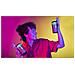Altoparlante Portatile Bluetooth 5W Colore Blu /Viola - Foto miniatura 5