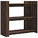 Tavolino Consolle Rovere Marrone 100x35x90 Cm Legno Multistrato - Foto miniatura 2