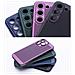 Custodia Back Cover Shell Rigida Antiscivolo Traforata Per Samsung Galaxy A36 Black - Foto miniatura 5