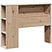 Letto Libreria senza Materasso 90x190 cm Legno Massello Pino - Foto miniatura 7