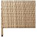 Paravento 5 Pannelli Pieghevole Beige 245x180 cm Poly Rattan - Foto miniatura 8