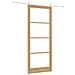 "Set Porta Scorrevole  con Kit Hardware 93x232 cm Legno Massello Pino, Porta Interna  con Vetro ""ORKDAL"" 93x232x4 cm Legno Massello Pino" - Foto miniatura 6
