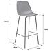 Set Di 2 Sgabelli Da Bar Vintage Lucien Grigio Scuro - Altezza Seduta 75cm - Foto miniatura 2
