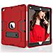 Custodia Per Ipad 9/8/7 10.2” Armata Con Supporto Rosso - Foto miniatura 3