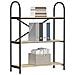 Libreria rovere sonoma 80 x 30 x 109 cm Legno multistrato - Foto miniatura 3