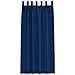 Tende con tende 2 pcs Blu scuro 245x140cm Poliestere - Foto miniatura 4
